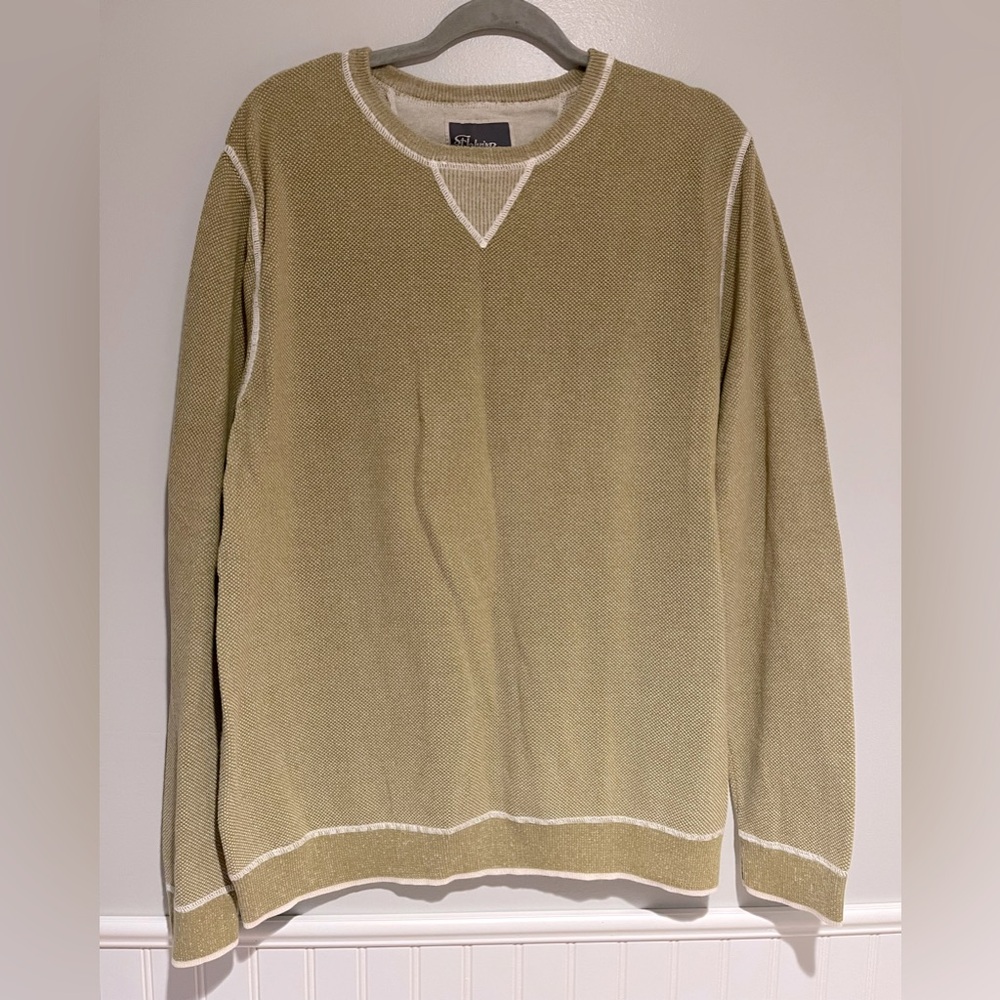 St.John’s Bay Outfitters Long Sleeve Olive/Green Mens Thermal XL Shirt